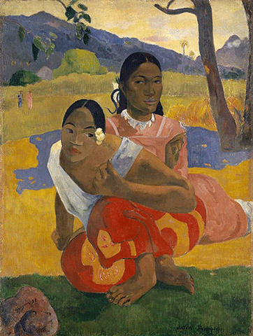 reproductie When will you marry van Paul Gauguin